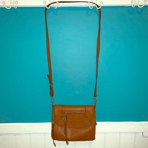 Steve Madden Cognac Small Crossbody Purse